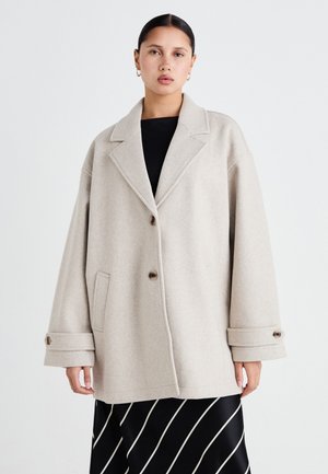 NMALICIA OVERSIZE - Manteau classique - silver lining melange