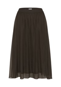 Unselected, chocolate brown