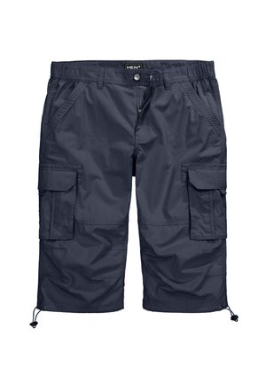 Men Plus, RIPSTOP  TEILELASTISCHER BUND - Shorts - dark navy
