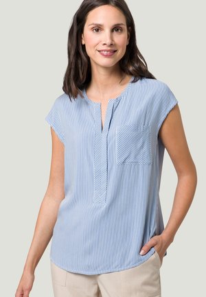 MIT STREIFEN - Blus - admiral blue