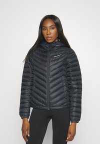 Peak Performance - FROST HOOD JACKET - Dūnu jaka - black Miniatūras attēls 1