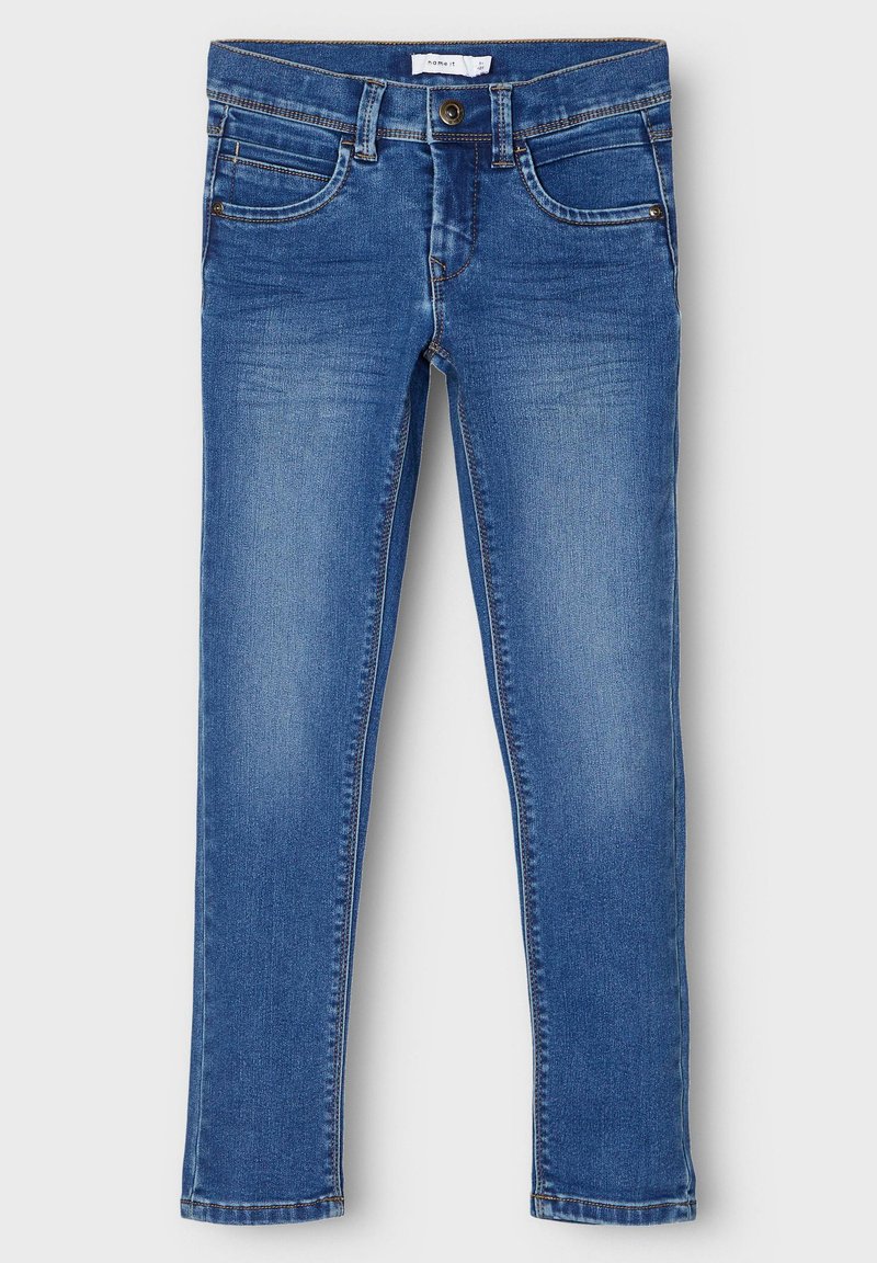 name it Straight leg jeans blauw denim/bluedenim