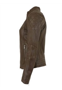 7eleven RITA - Lederjacke - braun