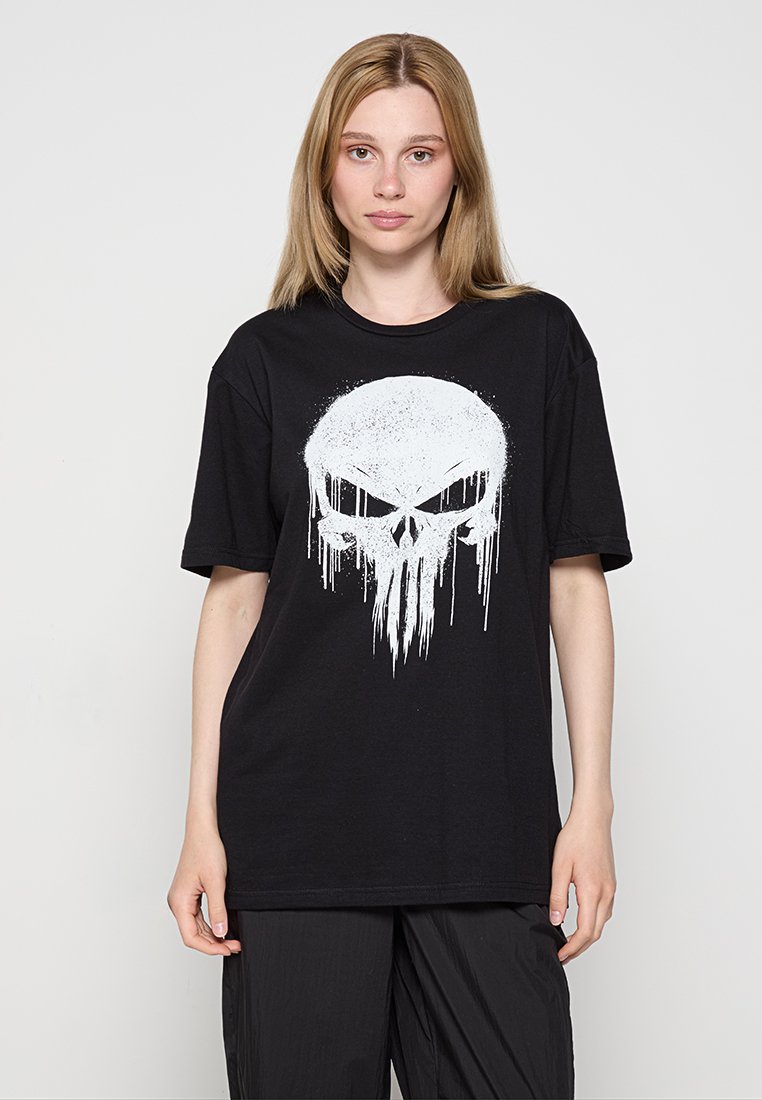 Marvel T-shirt con stampa nero