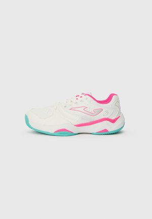 MASTER 1000 UNISEX - Zapatillas de tenis para todas las superficies - white/fuchsia