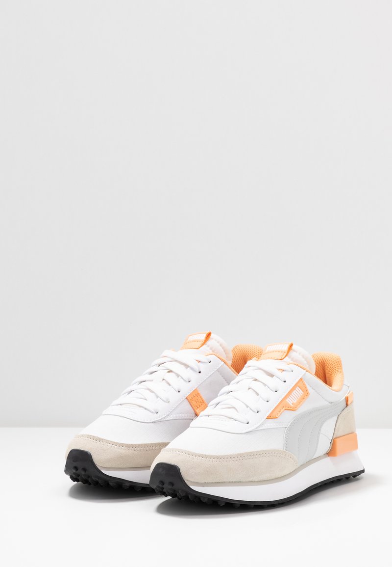 Puma Future Rider Trainers White Gray Violet Whisper White White Zalando Co Uk