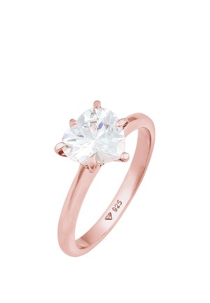 Elli CLASSIC ENGAGEMENT - Sõrmus - rose gold-coloured