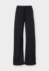 ONE WIDE LEG - Pantalon de survêtement - black/white