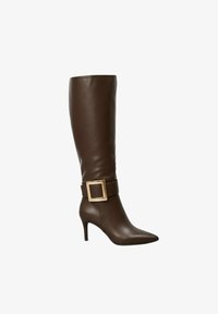 Non sélectionné, marron chocolat