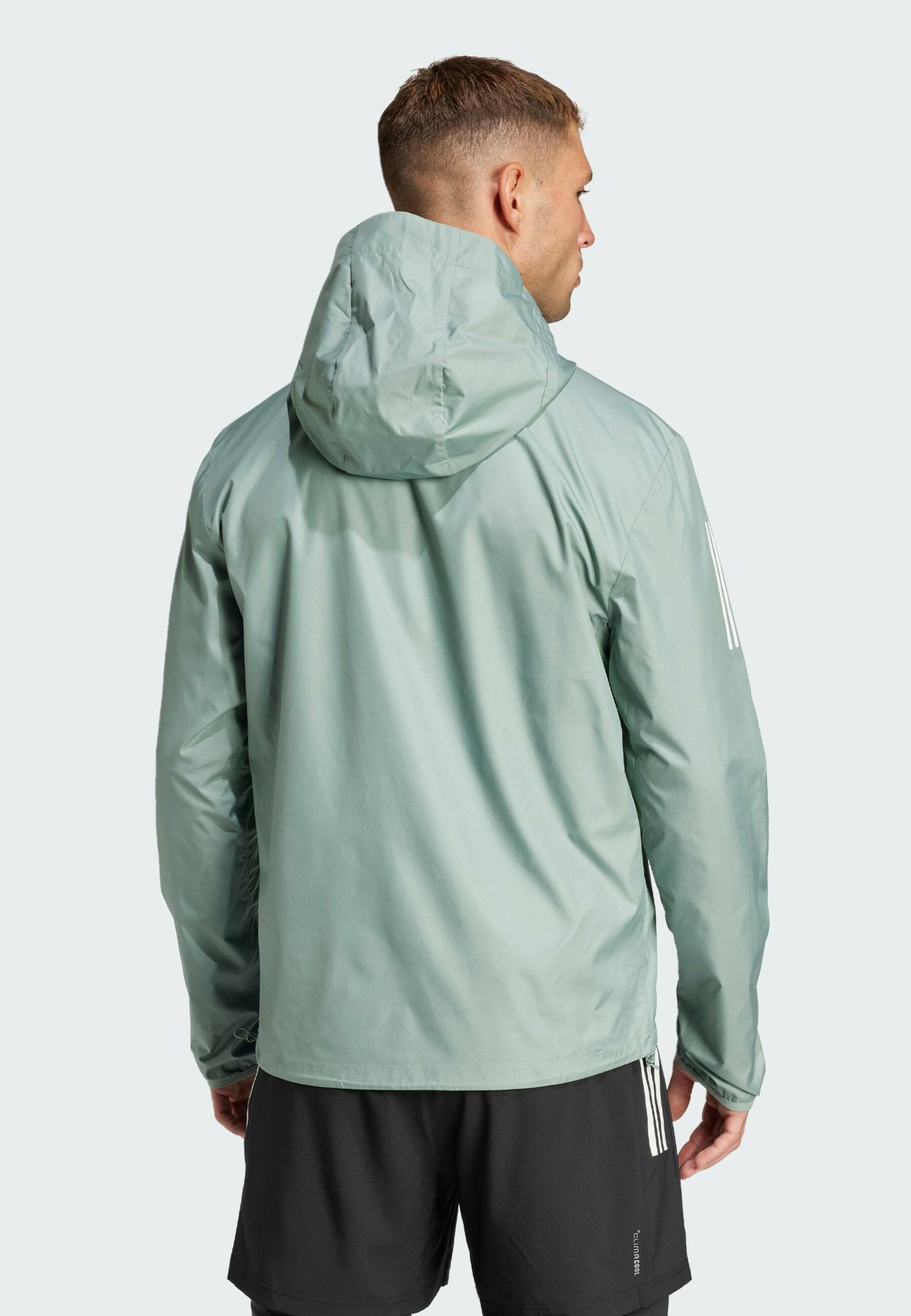 ジャケット・アウター mint adidas Performance OTR B - Running jacket - silver green