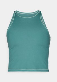 ONE FITTED TANK - Top - bicoastal/vapor green/white
