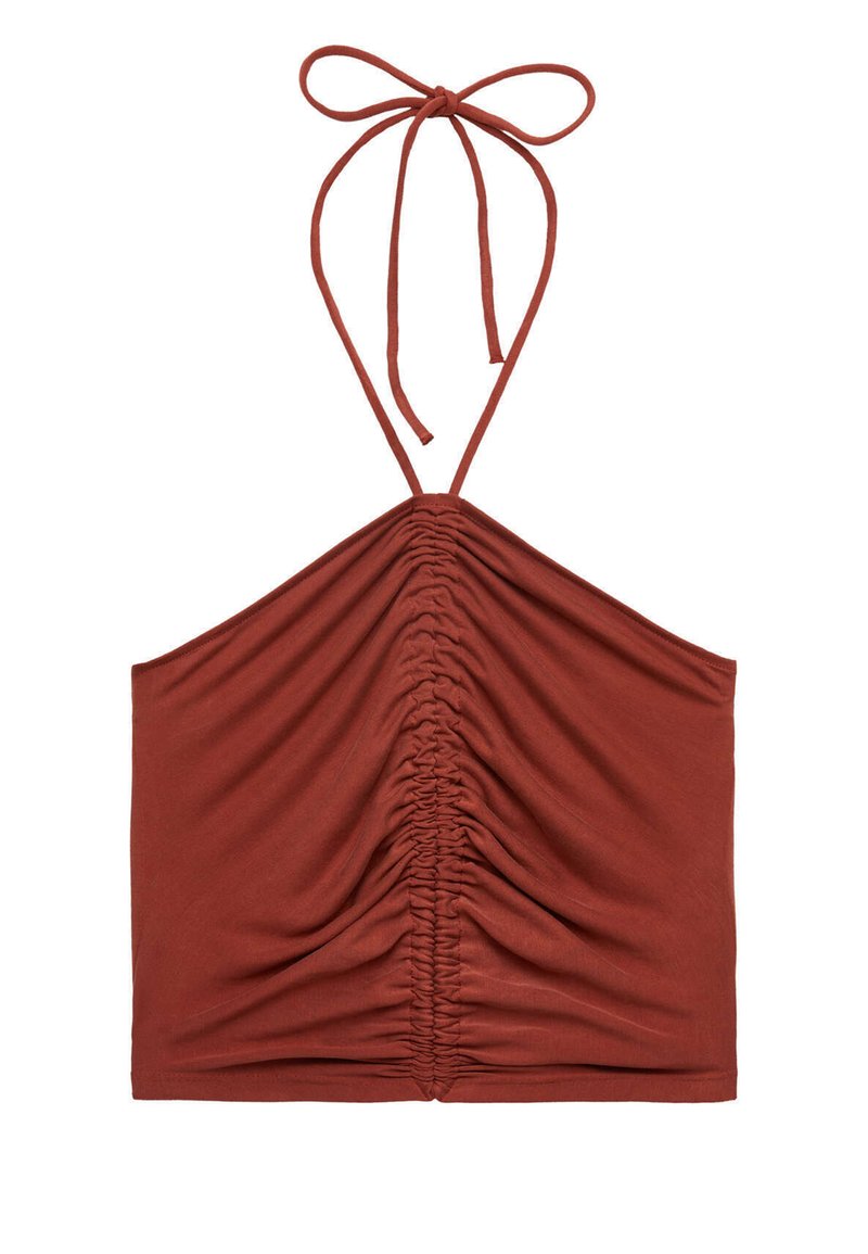 OYSHO Top bruin OYSHO Top bruin