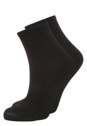 WOMEN CASUAL SHORT SOCK 2 PACK - Nogavice - black