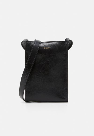 Bally EASY PHONEHOLDER - Bandolera - black/oro