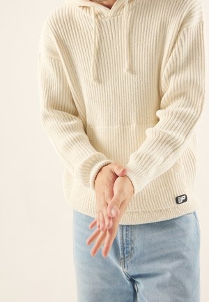 Kapuzenpullover - off-white