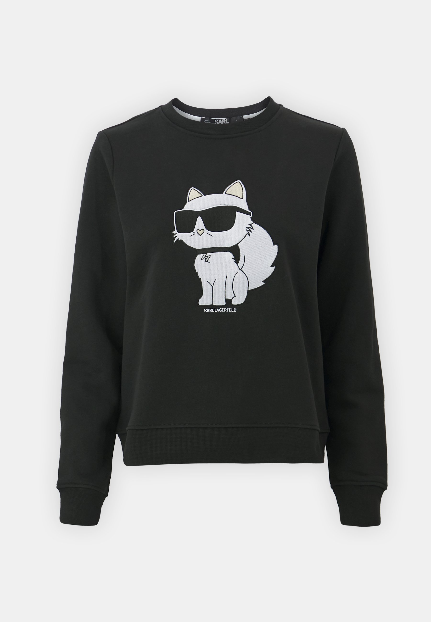 KARL LAGERFELD IKON CHOUPETTE - Sweatshirt - black - Zalando