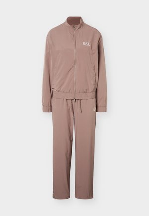 EA7 Emporio Armani, TENNIS PRO T SUIT - Анцуг - deep taupe