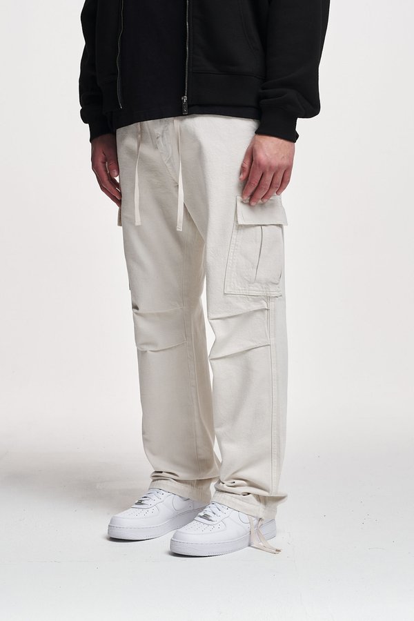 LUNAS 2 POCKET - Workwear Jeans - beige