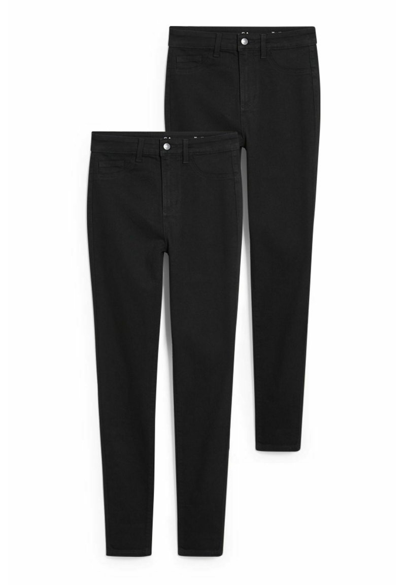 C&A Slim fit jeans zwart C&A Slim fit jeans zwart