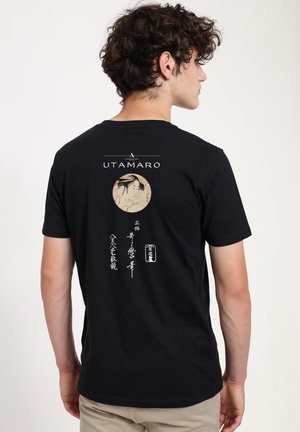 ASHMOLEAN -UTAMARO - T-Shirt print - black