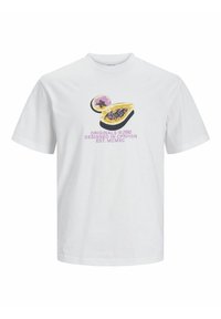 RUNDHALS - Camiseta estampada - bright white