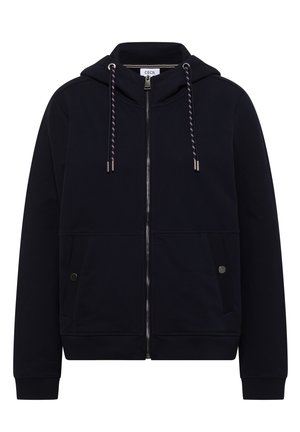 Cecil, ZIP-UP HOODIE - Zip-up sweatshirt - urban dark blue