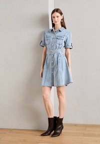 Morgan - RIXES - Denim dress - blue denim Thumbnail Image 1