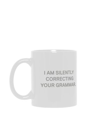 MEMES CORRECTING YOUR GRAMMAR - Overige accessoires - white