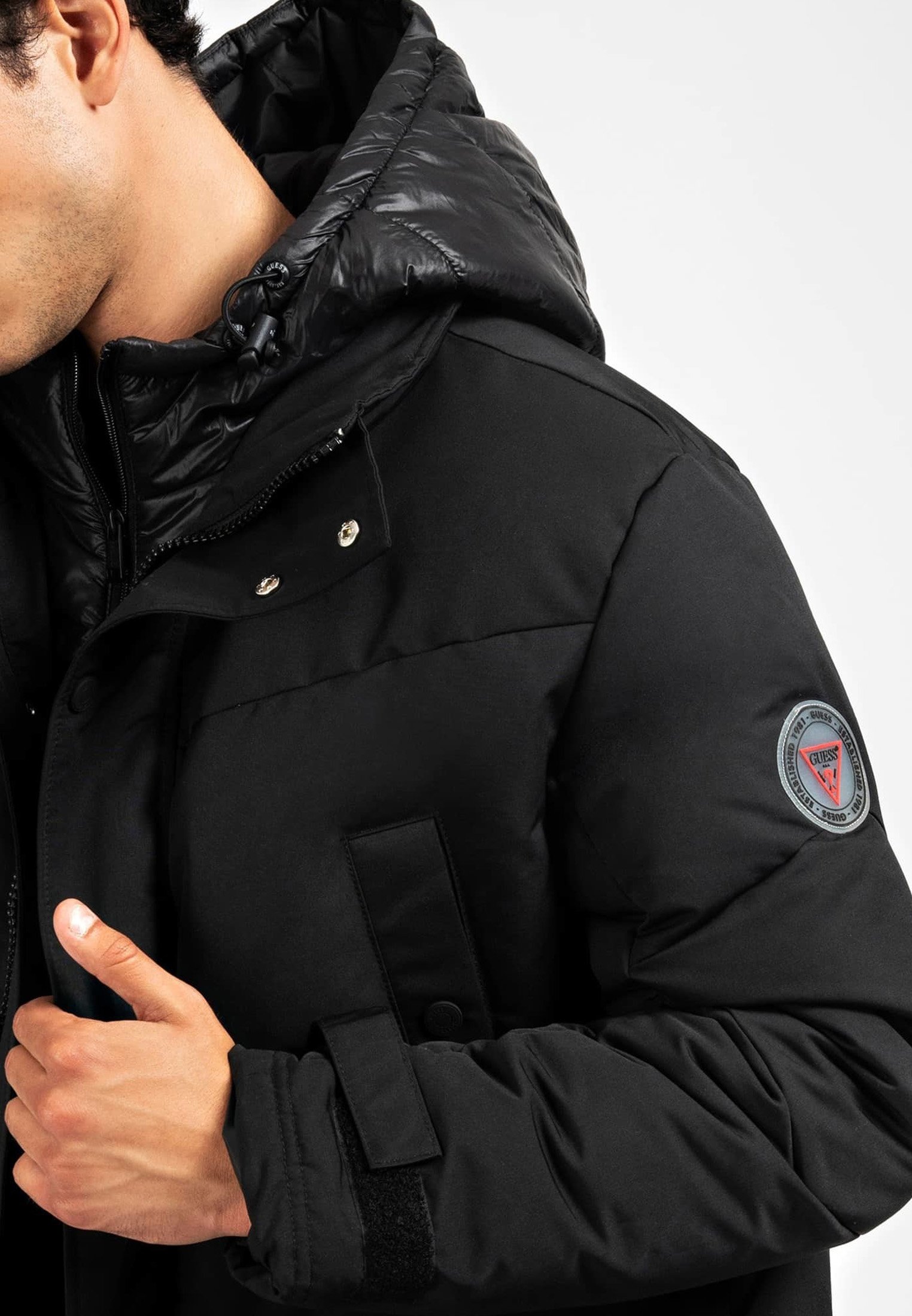 abrigos guess mujer zalando