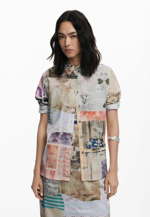 Desigual POSTCARD - Chemisier - brown
