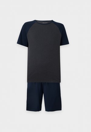 Pier One by Zalando, PYJAMA - Nattøj sæt - navy/grey melange