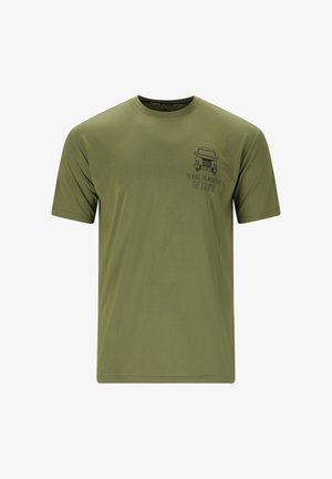 Whistler, TERGO - Sports T-shirts - loden green
