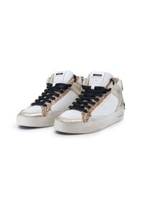 Crime London DELUXE MID - Scarpe skate - white
