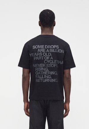 Rains, CLASSIC UNISEX - T-shirts print - black