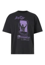 T-shirt Gris Anthracite Imprimé Studio Archives | Tops | PLT FR