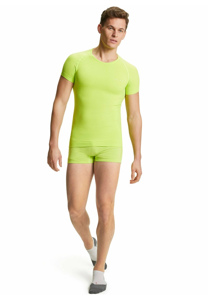 FALKE Heren Ondergoed van onderlaag Warm M Br functioneel materiaal sneldrogend 1 stuk, Zwart Black 3000, S
