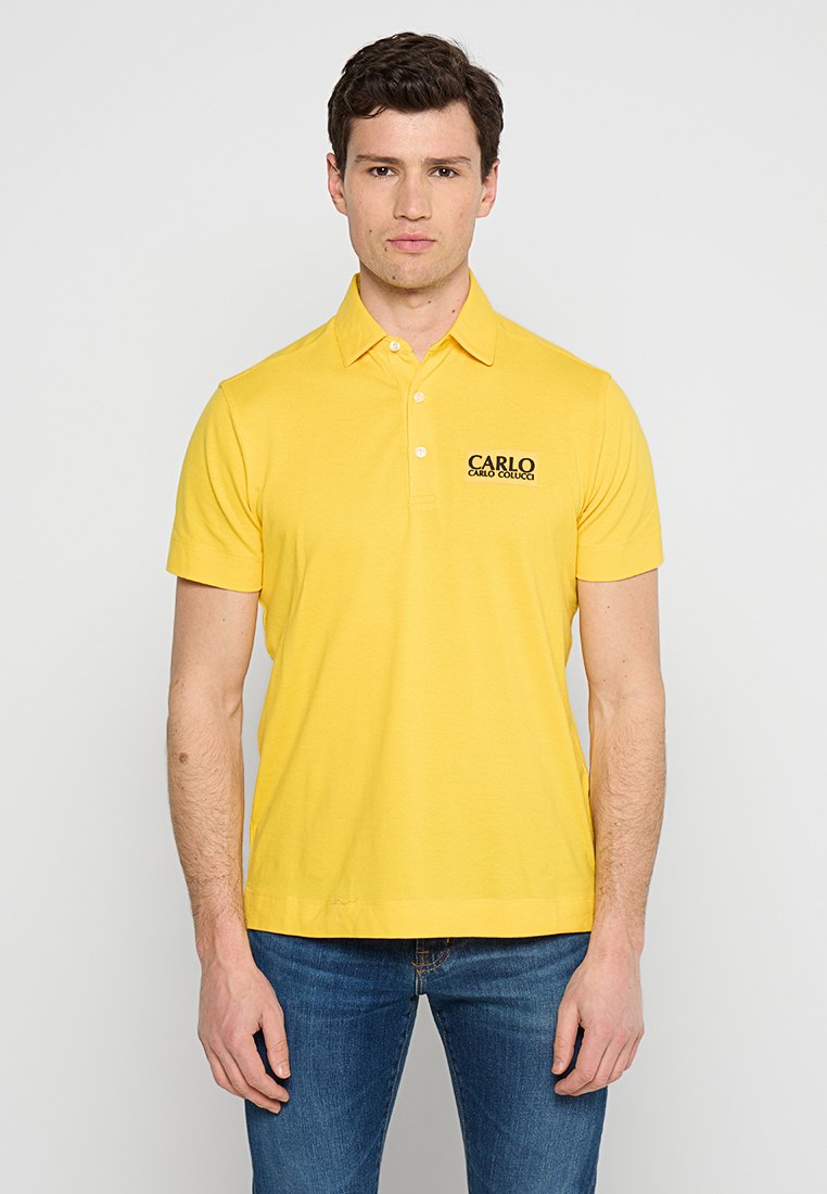 carlo colucci Poloshirt geel