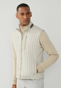 Hackett London CHANNEL - Strukirani kaput - sand beige