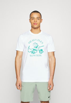 TEE HUMOR - T-shirt imprimé - white