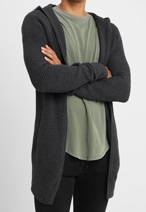 Cardigan - mottled grey