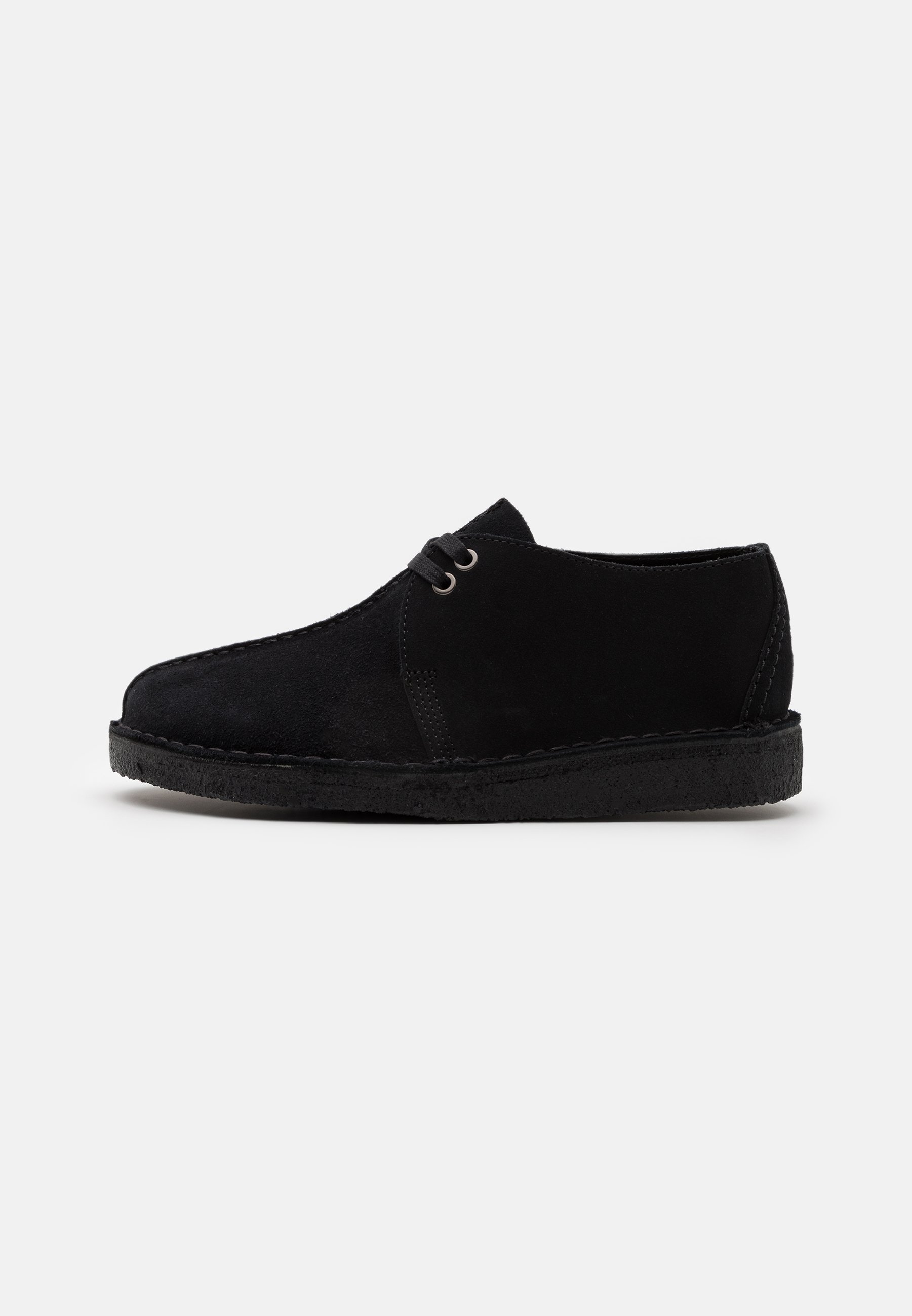 Clarks Originals DESERT TREK - Sportlicher Schnürer - black 