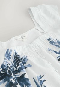 Valimata, white/blue palm print