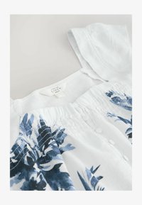 Nevybrané, white/blue palm print