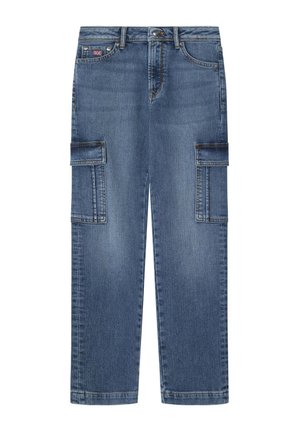 VINTAGE STRETCH - Straight leg jeans - denim blue