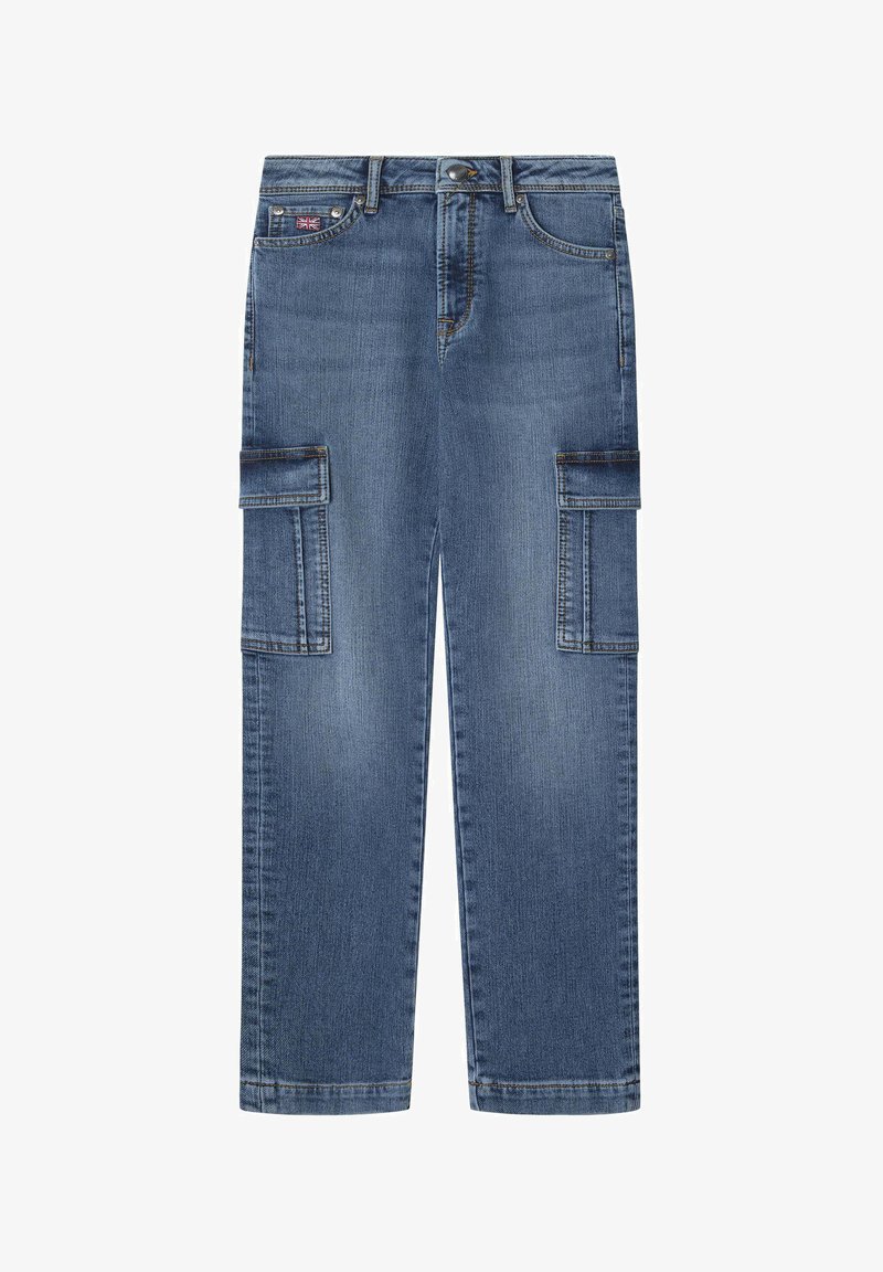 Hackett London VINTAGE STRETCH - Vaqueros rectos - denim blue