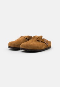 Birkenstock BOSTON SFB VL NARROW - Hausschuh - brown