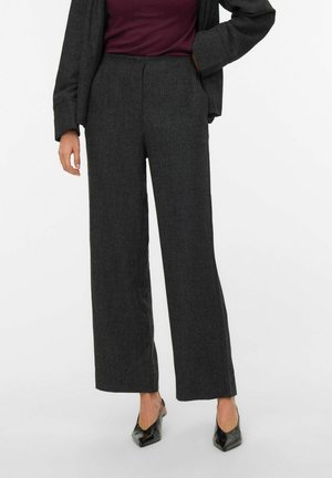 AWUTHALIA - Broek - dark grey melange