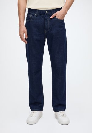 Only & Sons, ONSEDGE STRAIGHT BOX PIM JEANS - Дънки с прав крачол - dark blue