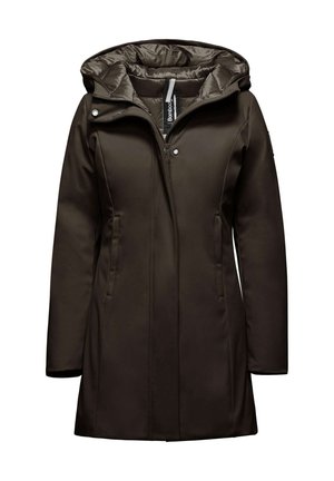 WARSAW-MIT KAPUZE - Vinterfrakke - dark brown