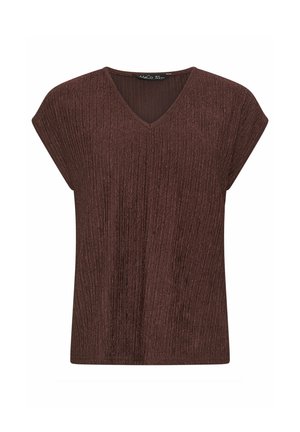 M&Co, PETITE TOPS - Blusa - chocolate